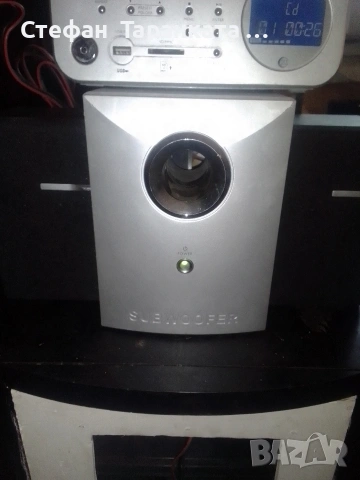 Аудио уредба със тонколони комплект и субуфер , снимка 3 - Аудиосистеми - 53171016