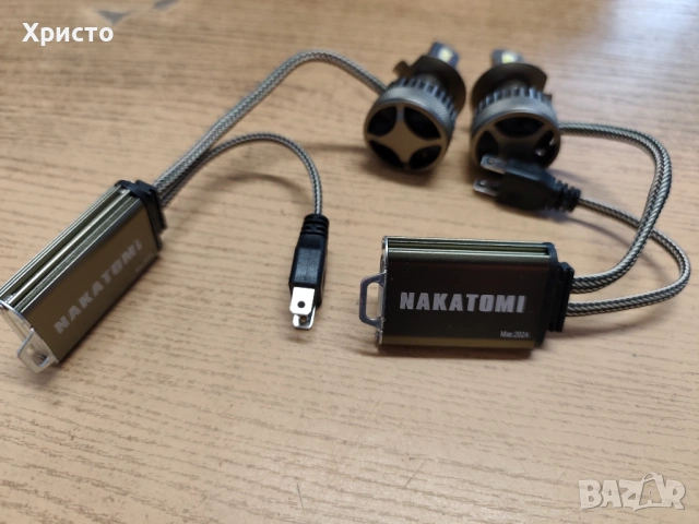 Лед крушки Nakatomi/Nakamoto Н7, 60W, снимка 3 - Аксесоари и консумативи - 53793495