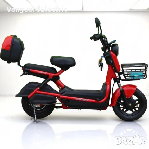 Електрическо колело-скутер SG Super Crown 750W - Червено