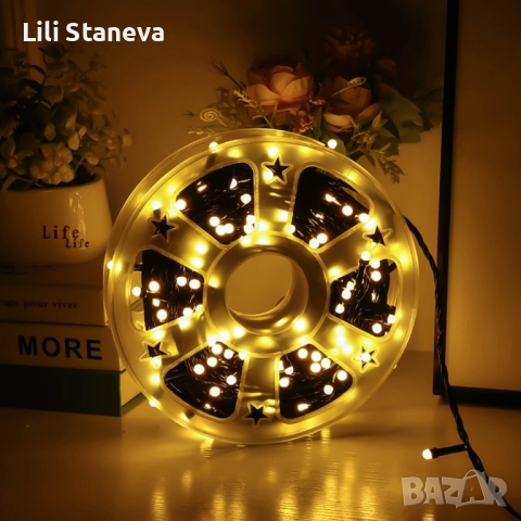 Водоустойчиви Коледни Led лампички   Звездно небе -   50 метра  240 светлини. , снимка 7 - Декорация за дома - 52925999