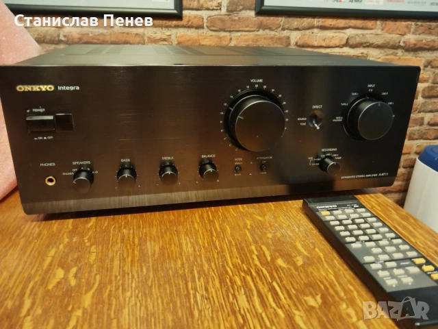 Onkyo A-9711 Integra Stereo Amplifier, снимка 2 - Ресийвъри, усилватели, смесителни пултове - 53493068