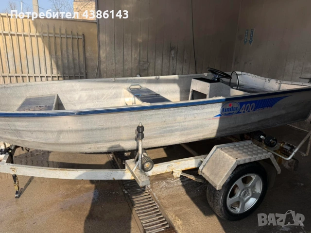 Продавам лодка Linder Sportsman 400 с колесар, снимка 4 - Воден транспорт - 53245241