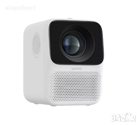 Видеопроектор Xiaomi, Wanbo T2 Max Android 9.0, Преносим, LED, 1080P, WIFI, Бял, снимка 6 - Плейъри, домашно кино, прожектори - 50431522