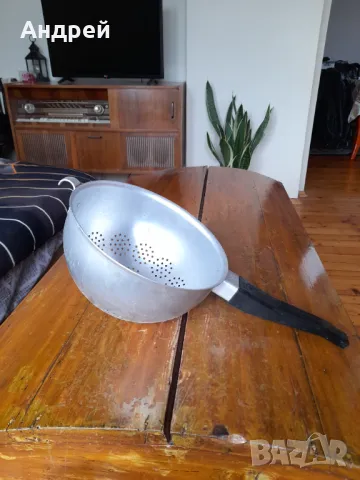 Стара алуминиева цедка,гевгир #11