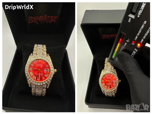 Rolex Datejust 40mm Мойсанит Диаманти Римски Циферблат Различни Модели, снимка 5 - Дамски - 52938615