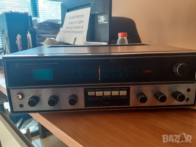 Kenwood KR-4140, снимка 7 - Ресийвъри, усилватели, смесителни пултове - 36053891