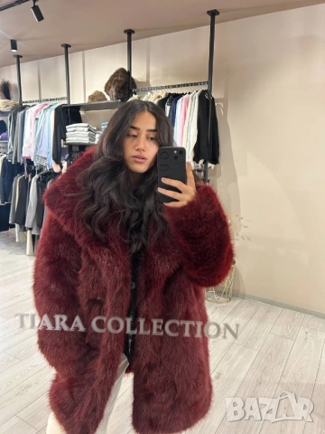 пухено палто , снимка 15 - Палта, манта - 52106986