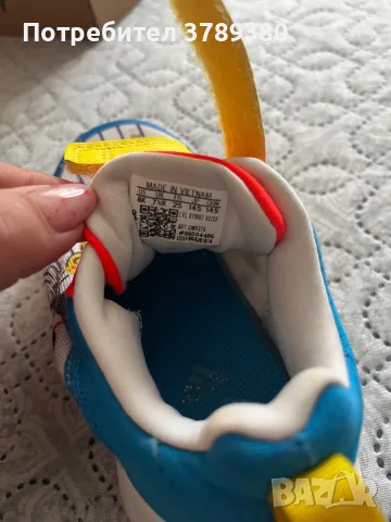 Детски маратонки adidas x Disney Mickey Mouse FortaRun (Размер 25), снимка 4 - Детски маратонки - 55783843