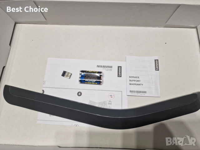 безжична сплит клавиатура Lenovo Go Wireless Split Keyboard, снимка 4 - Клавиатури и мишки - 52425072