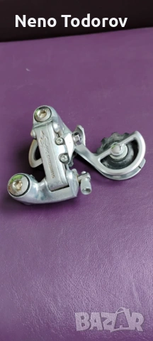 Курбели и дерайльор shimano-golden arrow, снимка 6 - Части за велосипеди - 53316361