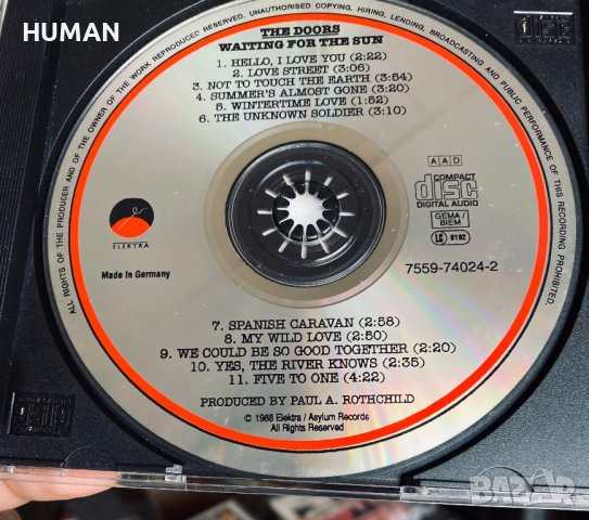 The Doors - Hair, снимка 8 - CD дискове - 40918529