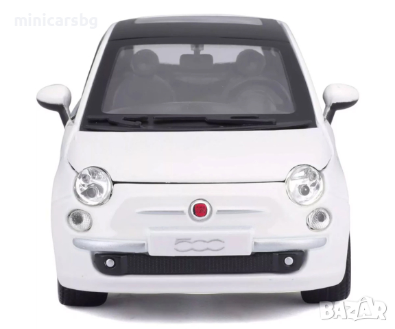 Метални колички: Fiat 500 (2007), снимка 2 - Колекции - 44823028