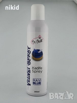 Спрей кадифе велурен ефект Dr. Gusto за торта торти десерти сладкиши мус велур кадифен, снимка 5 - Други - 37735468