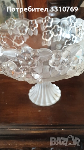 Красиви кристални фруктиери., снимка 8 - Аксесоари за кухня - 52616984