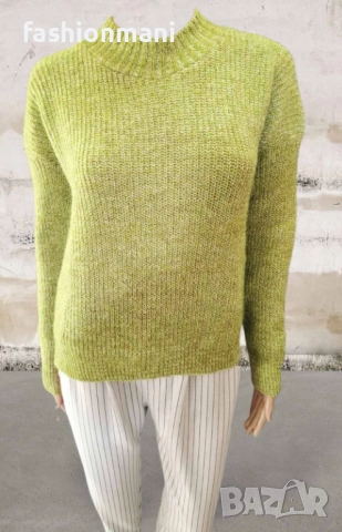 ДАМСКИ ПУЛОВЕРИ 4 цвята - код 1246, снимка 2 - Блузи с дълъг ръкав и пуловери - 49665356