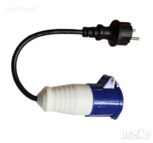 Преходник евробукса за каравана куплунг захранване