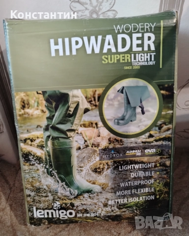 Нови дълги ботуши Lemigo HipWader EVA