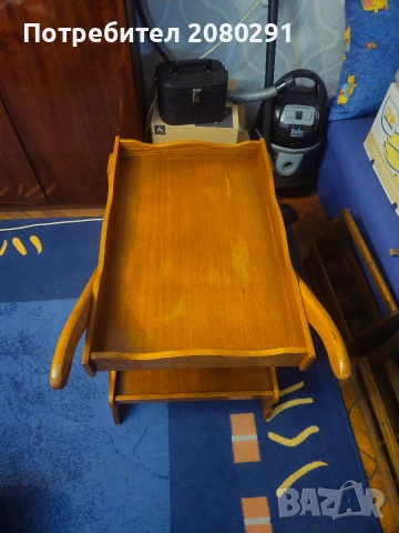 Дървена количка за сервине, декор и др. , снимка 5 - Антикварни и старинни предмети - 53787771