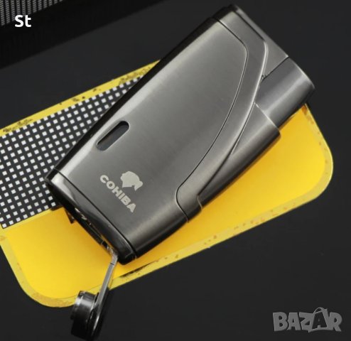 Запалка Cohiba кохиба с пънчер за пури, снимка 3 - Запалки - 42062158