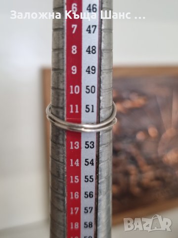 Vintage сребърен пръстен 925 проба , снимка 3 - Пръстени - 41859681