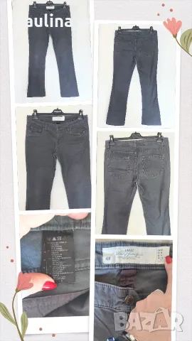 Три различни броя / Дамски маркови джинси "Aeropostale", "Mexx" и "H&M" , снимка 13 - Панталони - 55746527