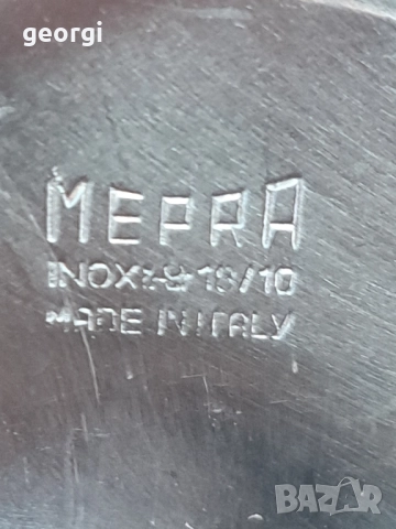 Маркови италиански чаши за сладолед/десерт MEPRA от неръждаема стомана 29/4, снимка 9 - Чаши - 52440725