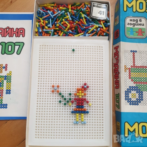 Стара игра Мозайка 107, снимка 3 - Колекции - 52056056