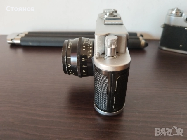 Фотоапарат ZORKI-4, Зоркий-5 СССР, снимка 14 - Фотоапарати - 35822942