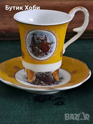 Сет за кафе ,,Лимож,,, снимка 3 - Антикварни и старинни предмети - 38885007