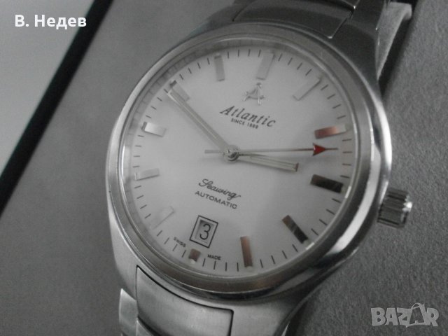 ATLANTIC, Seawing, automatic, case 37 mm, ETA 2824-2, 25 jewels, Swiss, ТОП!, снимка 10 - Мъжки - 35844099