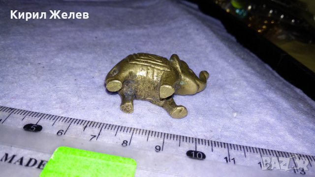 Старо БРОНЗОВО СЛОНЧЕ - ПОСТАВКА за ИНДИЙСКИ АРОМАТНИ ПРЪЧИЦИ 34584, снимка 6 - Колекции - 39068348