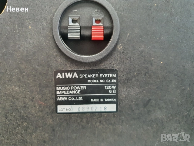 Тонколони AIWA SX-E9, снимка 5 - Тонколони - 51745293