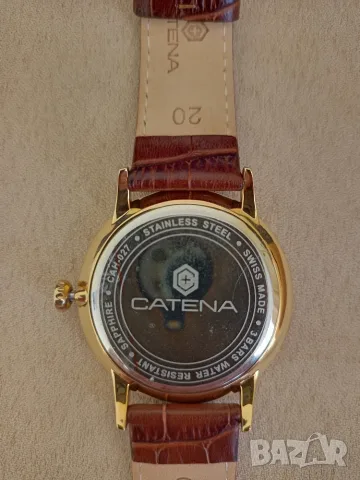  Swiss Made Catena, сапфир, снимка 7 - Мъжки - 56094855