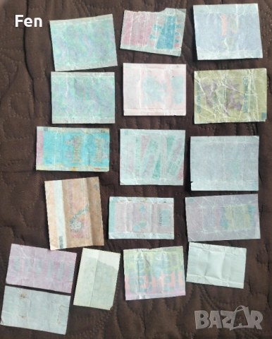 Опаковки от дъвки , снимка 4 - Колекции - 52582613