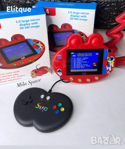 Детска конзола с 500 игри Sup Game F4, снимка 2 - Други игри и конзоли - 52896777