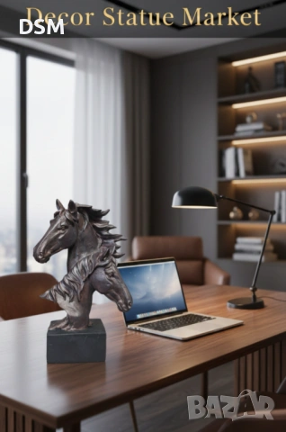 Нова Статуетка Кон - Сувенир Коне -Декорация -23см, снимка 5 - Статуетки - 53412519