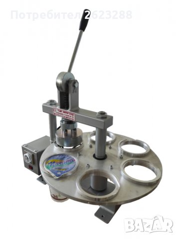 Машина за термозапечатване на чаши, снимка 3 - Други машини и части - 38646634