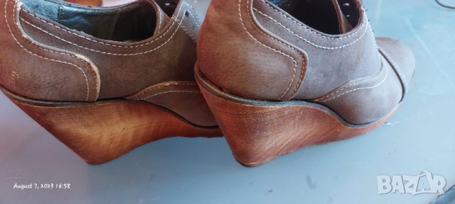 Дамски обувки цял ток, снимка 4 - Дамски боти - 41784977