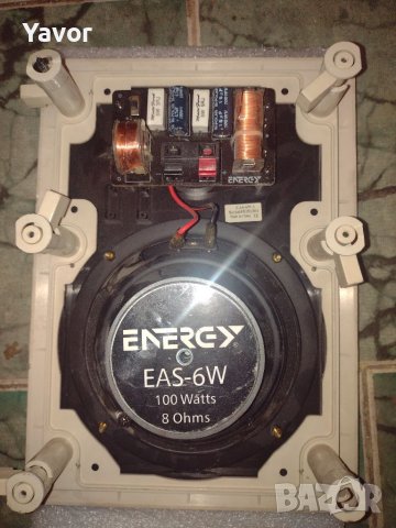 Крайна цена! ENERGY EAS-6 (white) тонколона 1 брой, снимка 2 - Тонколони - 41367087