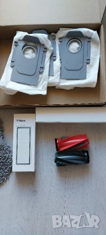 Комплект Аксесоари (Четки, Мопове, Торбички) за Roborock Qrevo Curv / Saros / Qrevo Нови, снимка 2 - Прахосмукачки - 53774105