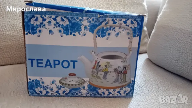 Керамичен чайник, снимка 4 - Други - 50075030