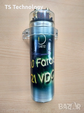 DIETZ 21VDC / 1 FARAD / aвтомобилен кондензатор