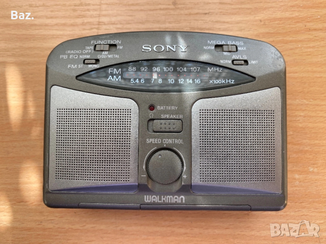 SONY  WALKMAN  WM-GX322   FM  /AM  stereo recording