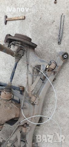 Заден мост за бмв е34 525iA ляв десен шенкел носач апарати амортисьори  bmw e34 диференциал 188 3.91, снимка 2 - Части - 42506453