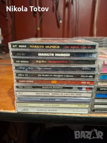 Продава се колекция от СД дискове на Marilyn Monroe, снимка 2 - CD дискове - 53655668