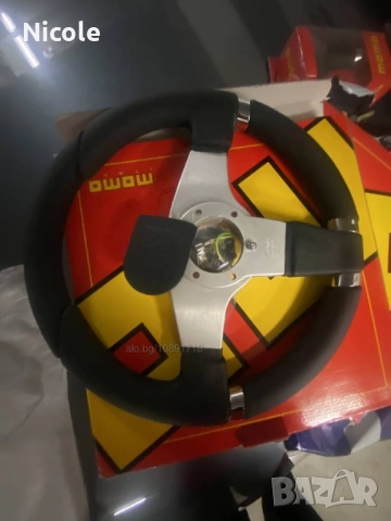Спортен волан MOMO, Italy, снимка 7 - Аксесоари и консумативи - 53336777