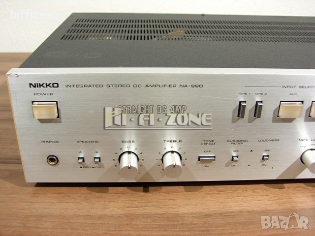 УСИЛВАТЕЛ  Nikko na-990 , снимка 4 - Ресийвъри, усилватели, смесителни пултове - 34470551