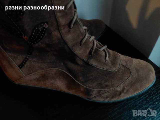 Дамски ботуши, снимка 4 - Дамски ботуши - 51999283