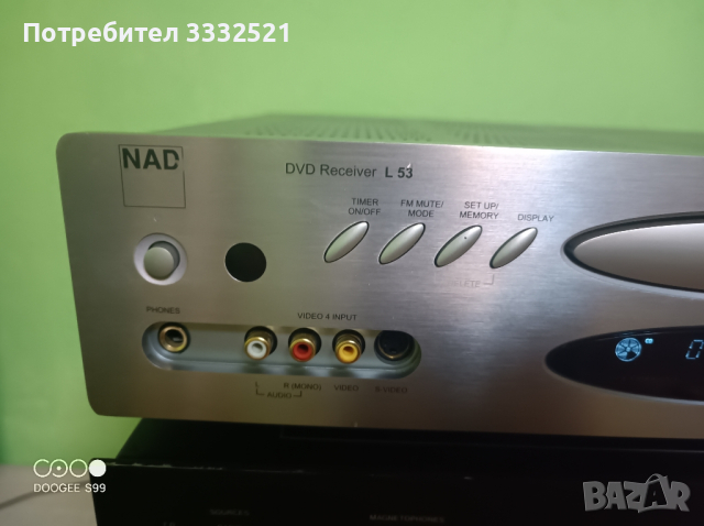  NAD L53 , снимка 9 - Ресийвъри, усилватели, смесителни пултове - 44574488