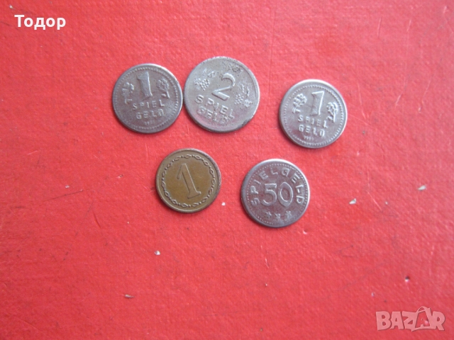 Стари жетони стар жетон стари монети 2, снимка 2 - Нумизматика и бонистика - 36085627